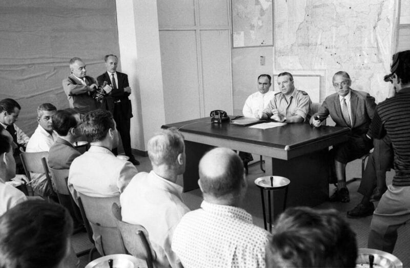 UN Press Conference in Leopoldville