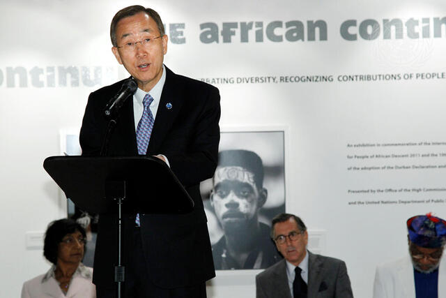 Secretary-General Speaks at &quot;African Continuum&quot; Opening