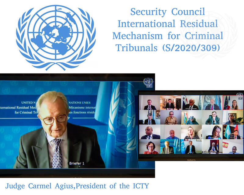 Security Council Members Hold Open Videoconference in connection with International Residual Mechanism for Criminal Tribunals