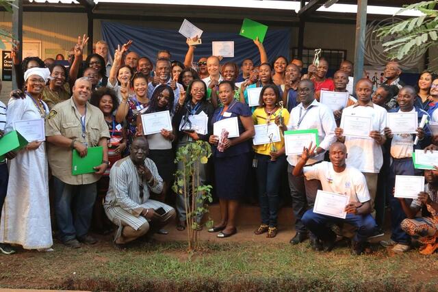 Closing Ceremony of Global Health Challenge Campaign in Bangui