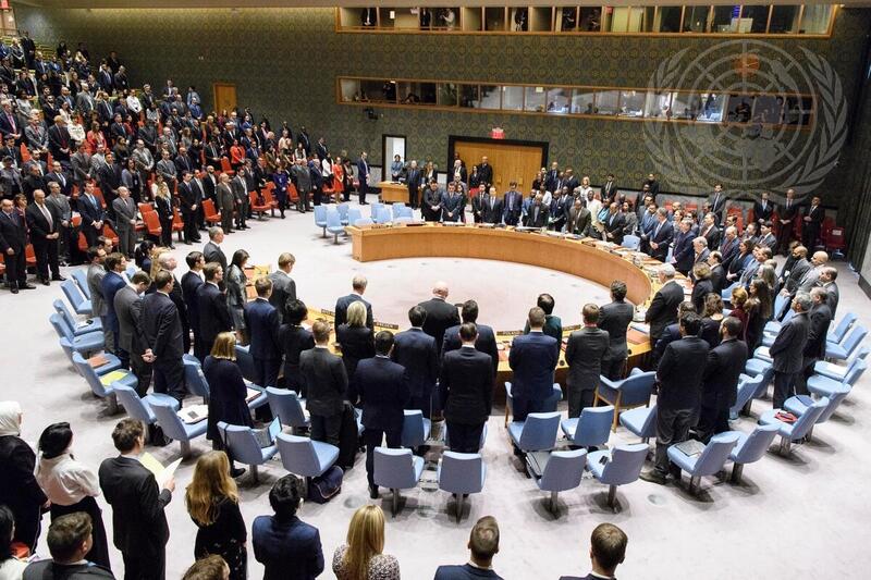 Security Council Observes Minute of Silence Before Meeting on Situation in Middle East
