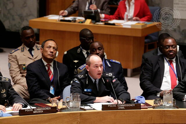 Council Discusses Role of Policing in Peacekeeping and Peacebuilding