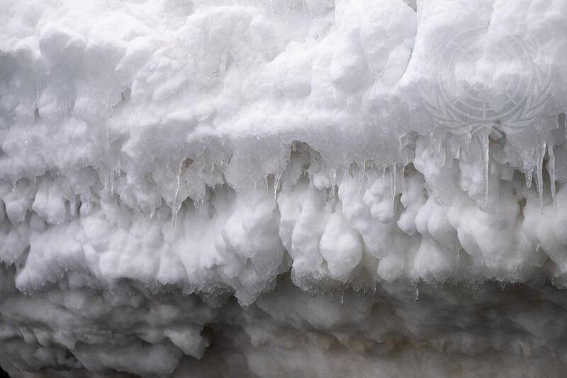 View of Ice in Antarctica