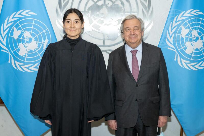 Swearing-in Ceremony for United Nations Appeals Tribunal Judge