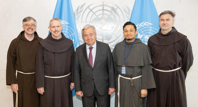 Secretary-General Meets with Franciscan Friars of Siena College Center for Integral Ecology