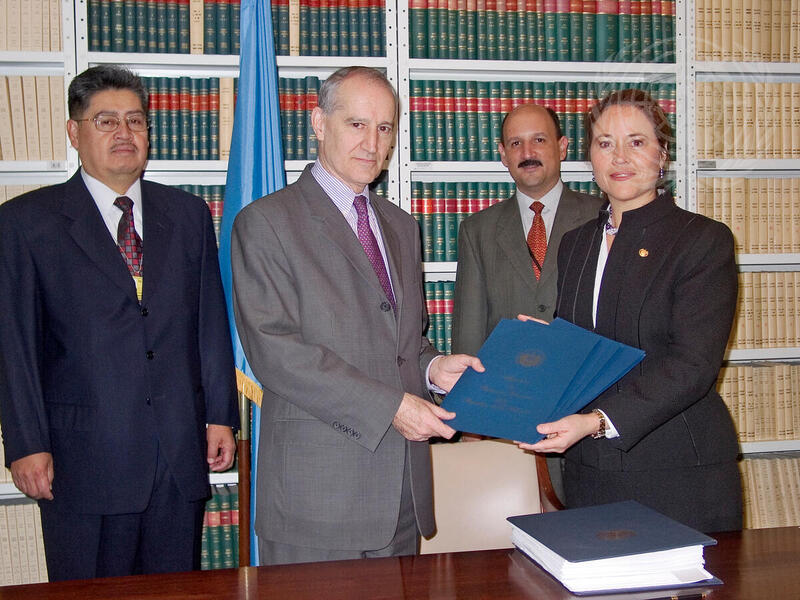 Deposit of Instrument of Ratification by El Salvador
