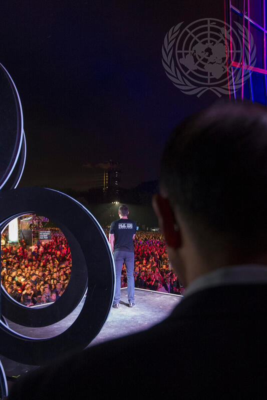 Secretary-General Speaks at Global Citizen Festival 2015