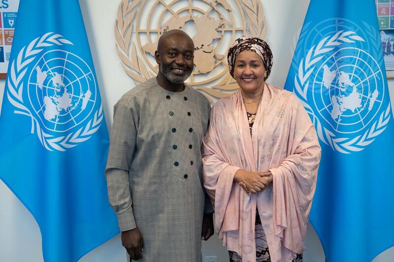 Deputy Secretary-General Meets with Nelson Muffuh