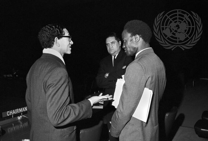 Committee on Apartheid Hears Petitioner