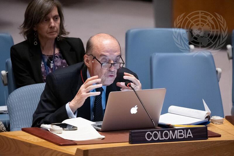 Security Council Meets on United Nations Verification Mission in Colombia