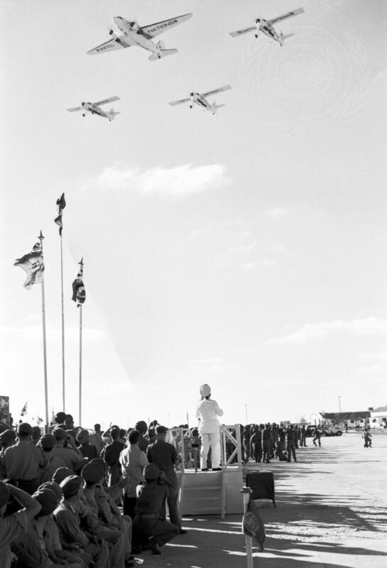 Canadian Contingent of UNEF Celebrates Dominion Day