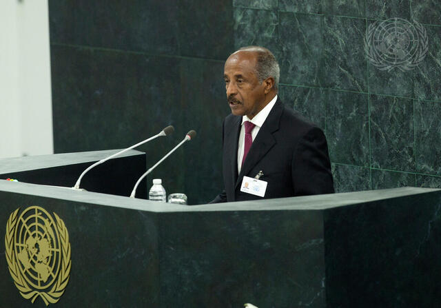 Foreign Minister of Eritrea Addresses High-Level Dialogue on Migration and Development