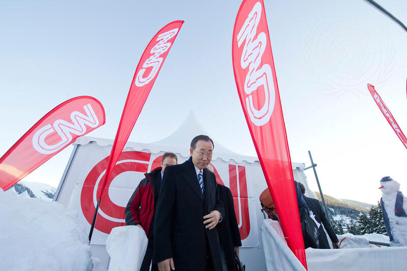 Secretary-General at 2012 World Economic Forum Meeting in Davos