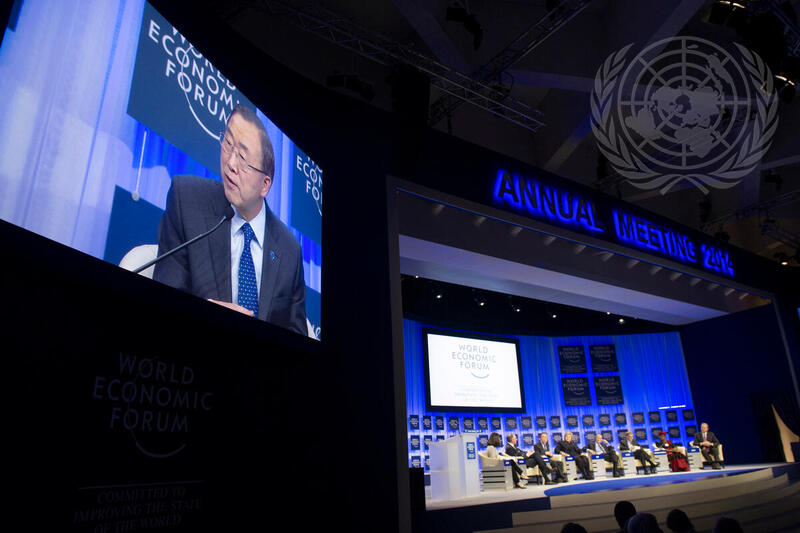 Secretary-General Addresses 2014 World Economic Forum