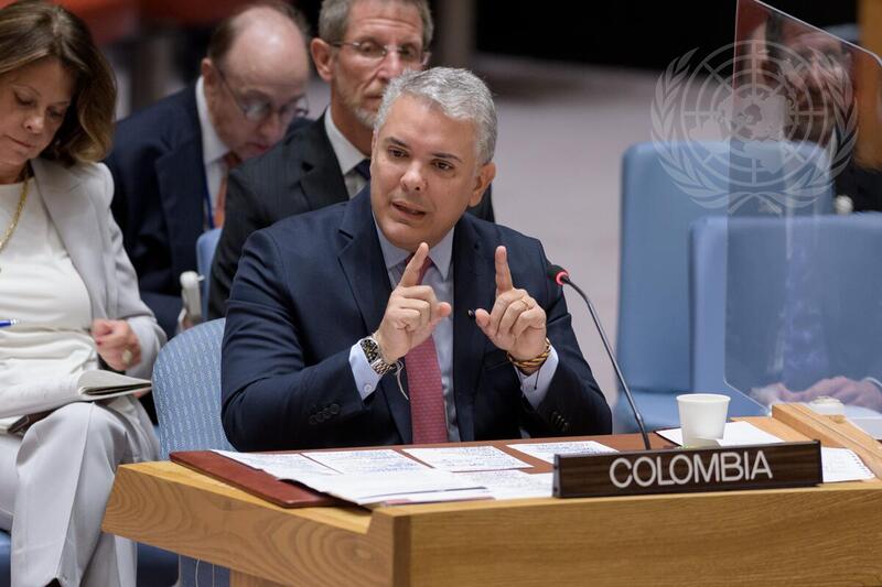 Security Council Meets on Situation in Colombia