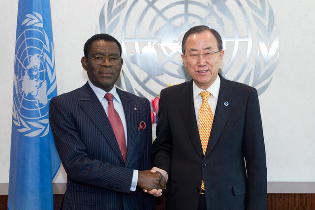 Secretary-General Meets President of Equatorial Guinea