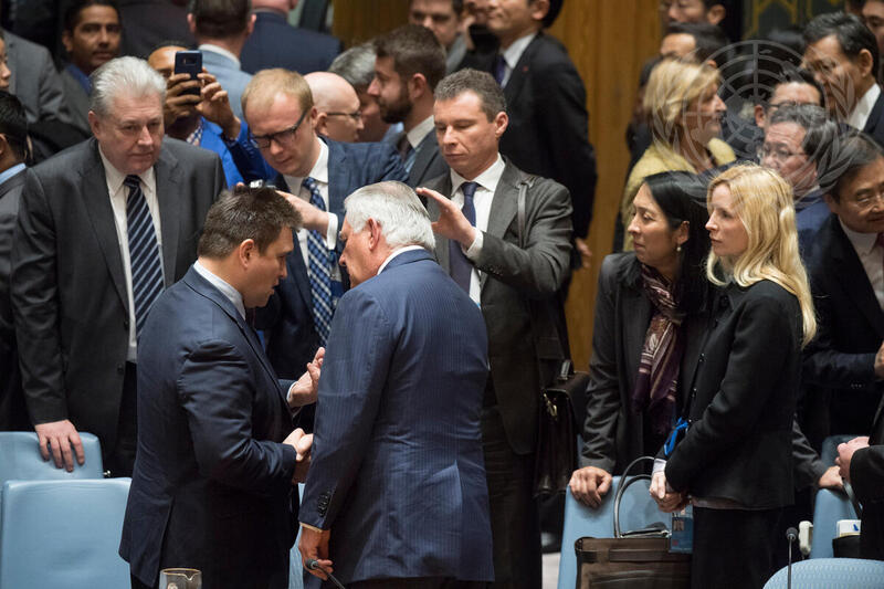 Security Council Meets on Non-proliferation by DPRK
