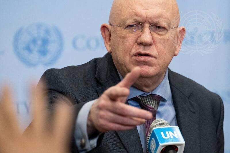 Permanent Representative of Russian Federation Briefs Press