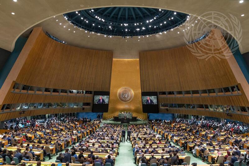 Opening of Debate of 77 Session of General Assembly on Theme: "A Watershed Moment: Transformative Solutions to Interlocking Challenges"