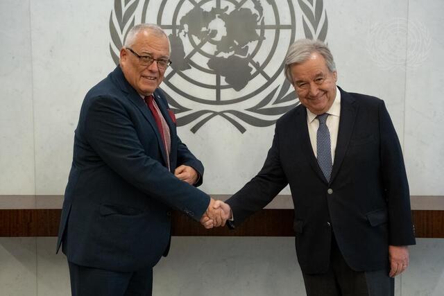 Secretary-General Meets with President of International Criminal Court