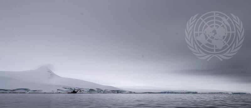 View of Antarctica