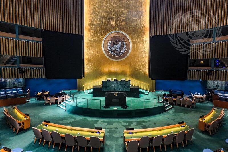 General Assembly Hall at UN Headquarters