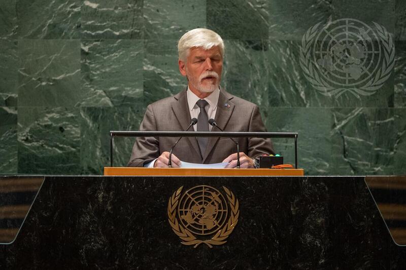 President of Czech Republic Addresses 78th Session of General Assembly Debate