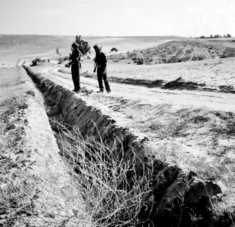 UNEF Troops from India on Patrol