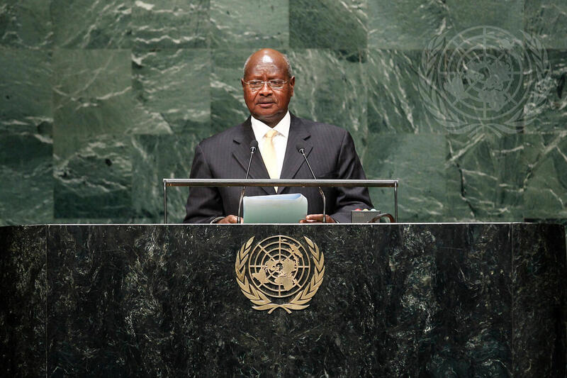 President of Uganda Addresses Assembly Session on Population and Development