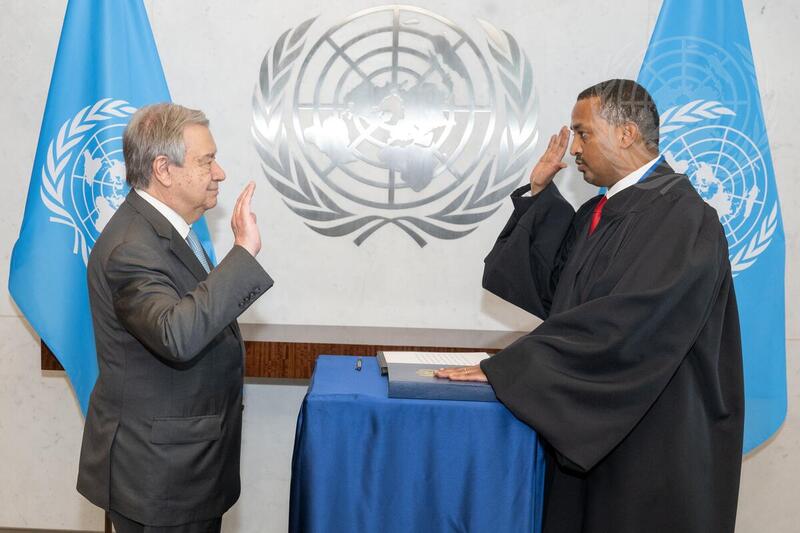 Swearing-in Ceremony for Judges of UN Appeals Tribunal and UN Dispute Tribunal
