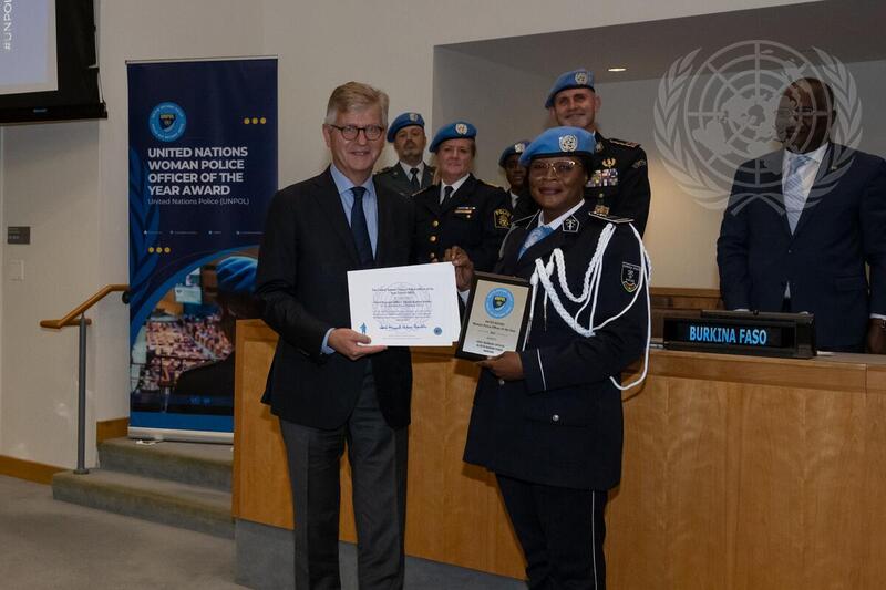 UN Women Police Officer of Year Award Ceremony