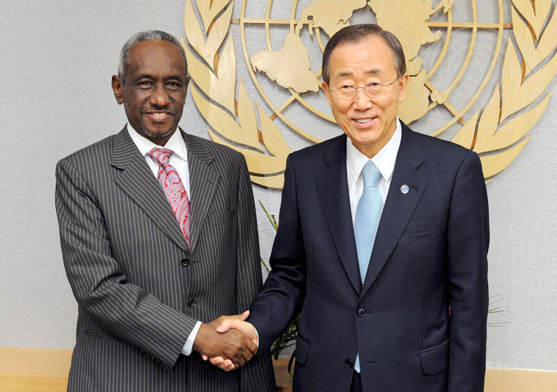 Secretary-General Meets Vice-President of Sudan