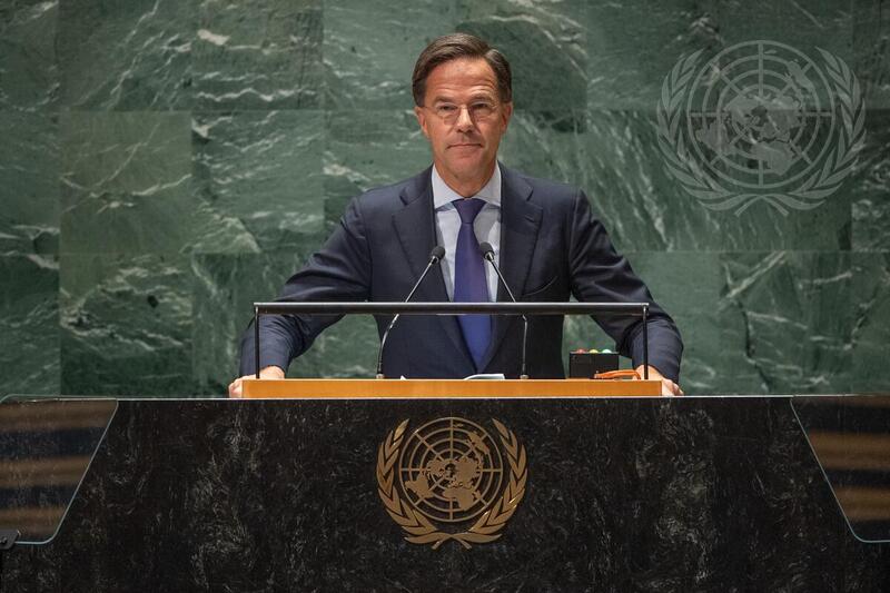 Prime Minister of Netherlands Addresses 78th Session of General Assembly Debate