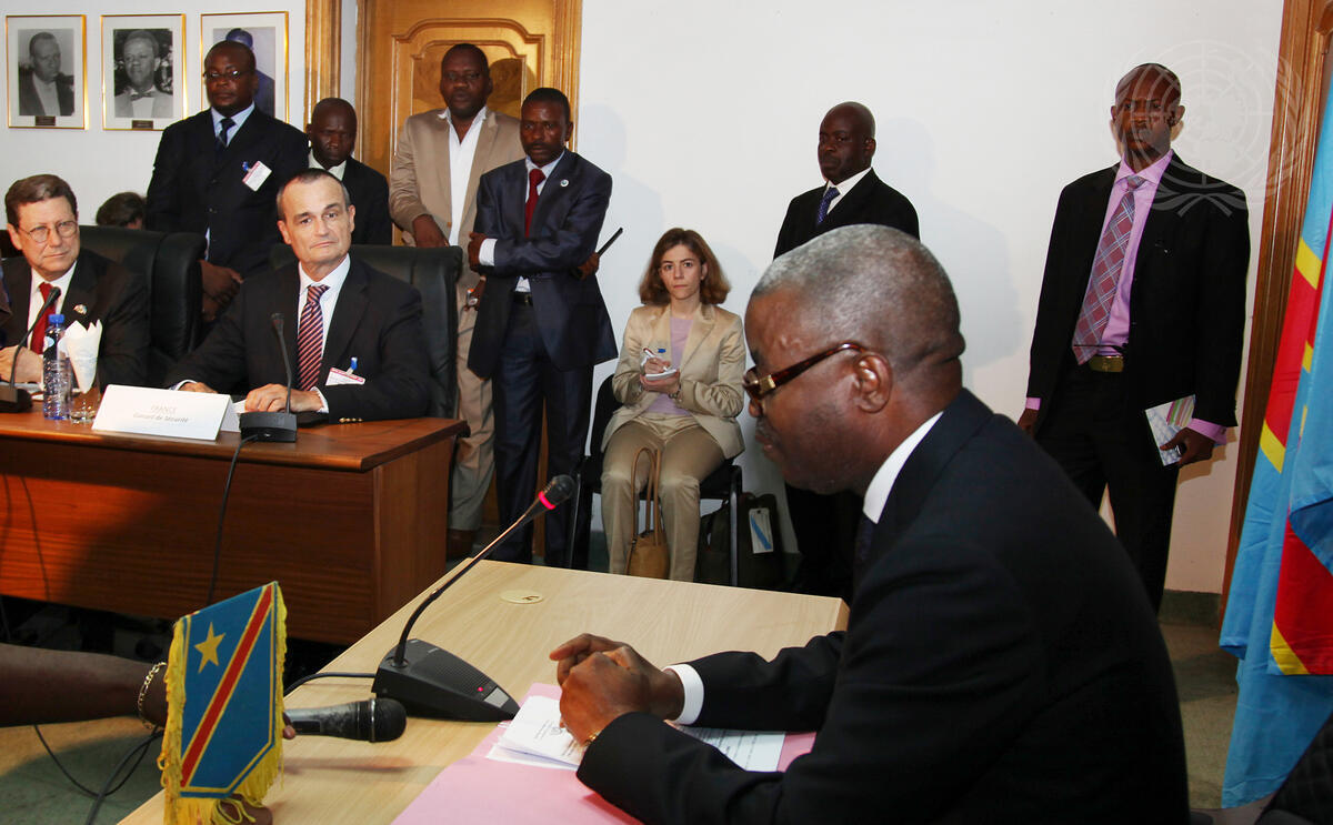 Permanent Representative of France and MONUC Head Meet Prime Minister ...