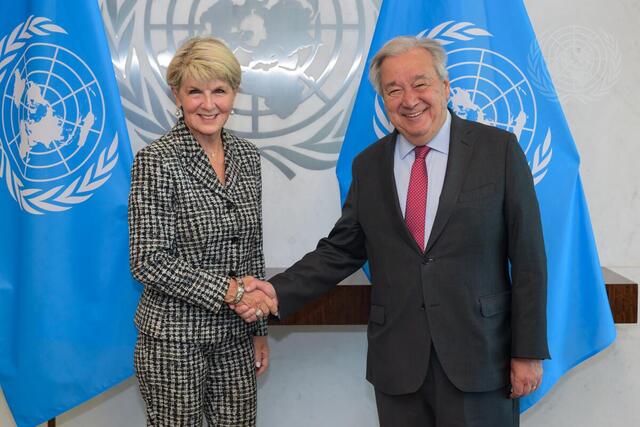 Secretary-General Meets with His Special Envoy on Myanmar