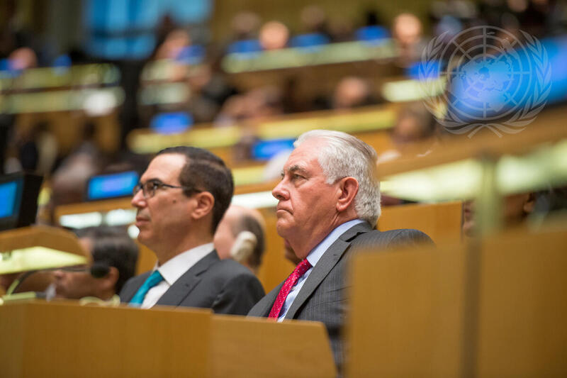 US Secretary of State Attends General Assemby Debate
