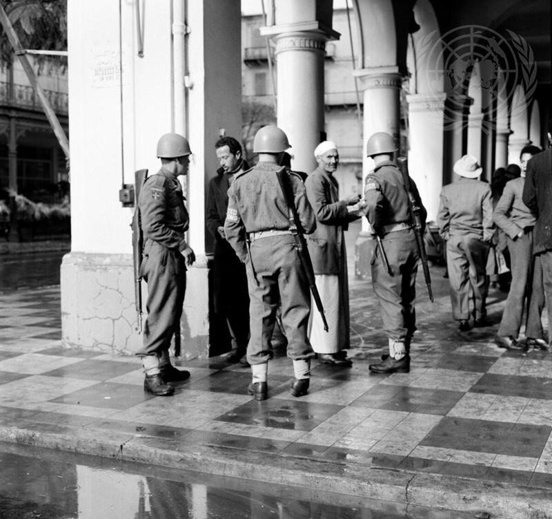 Visit to Units of the UN Emergency Force in Egypt