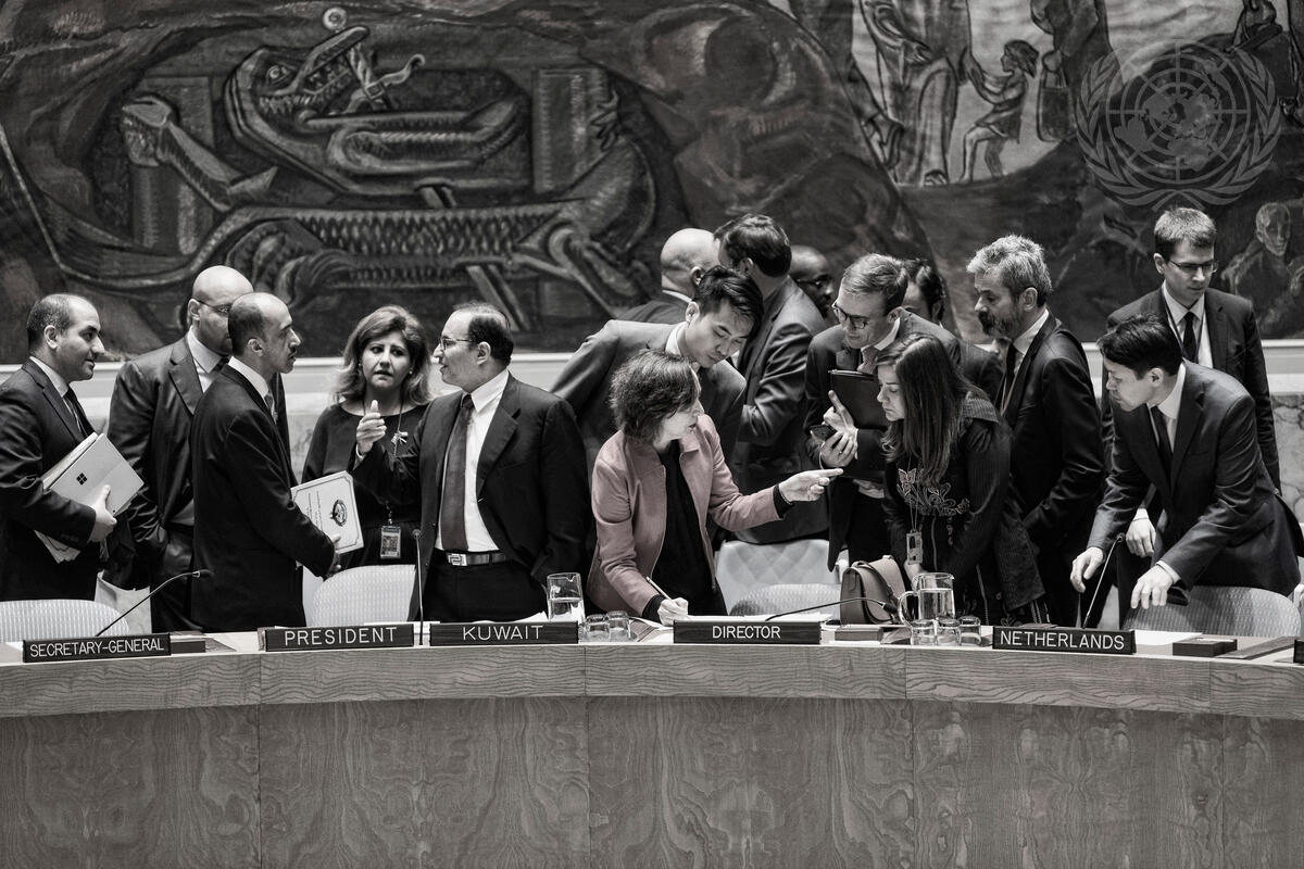 Security Council Unanimously Adopts Resolution On Syria Un Photo