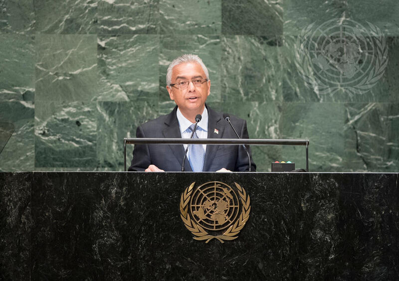 Prime Minister of Mauritius Addresses General Assembly