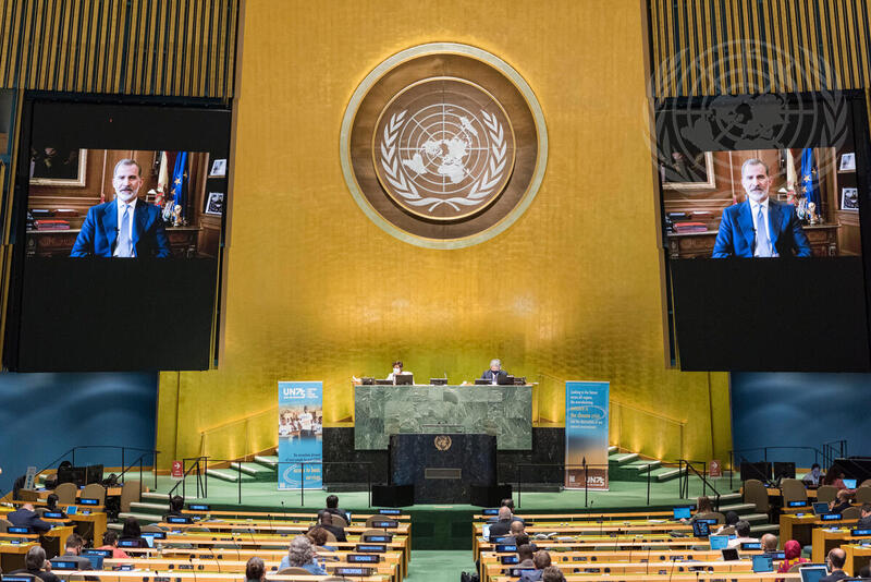 General Assembly Holds High-level Meeting to Commemorate 75th Anniversary of United Nations