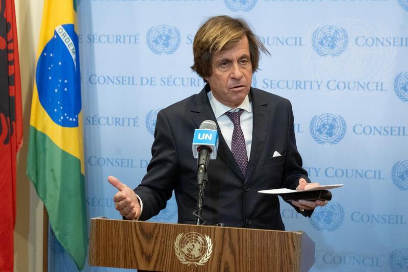 Permanent Representative of France Briefs Press after Security Council Consultations on Middle East