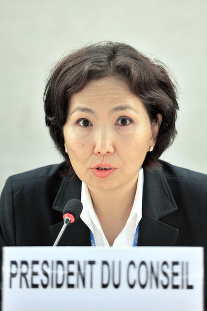 Representative of Kyrgyz Republic Addresses Human Rights Council