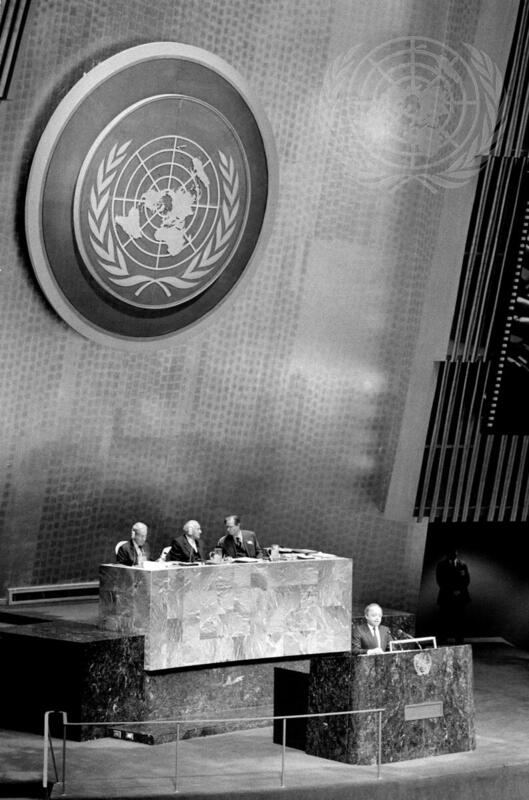 Foreign Minister of Democratic Yemen Addresses General Assembly