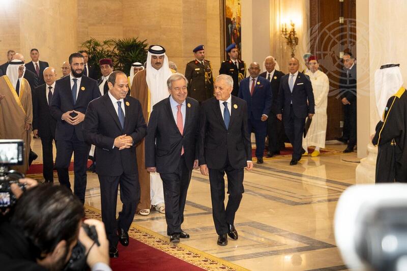 Secretary-General Meets President of Egypt