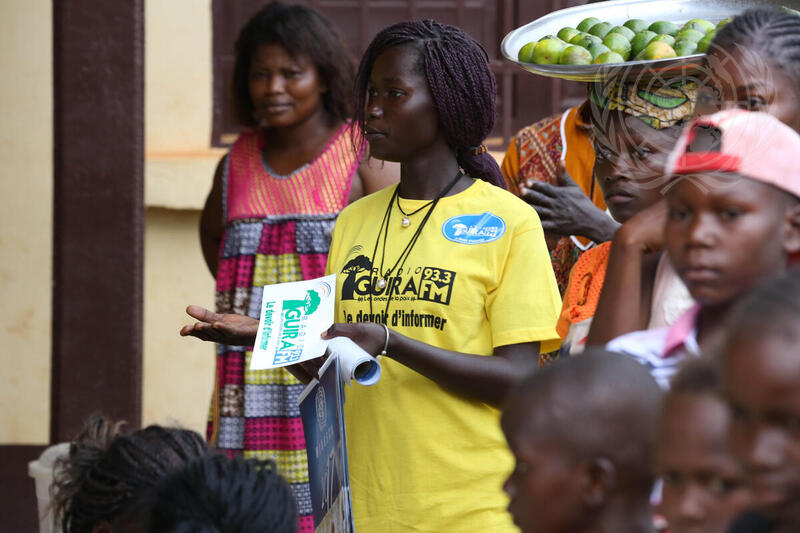 MINUSCA Works with Radio Station on Outreach Activities