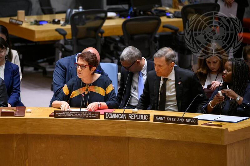 Security Council Meets on Question Concerning Haiti