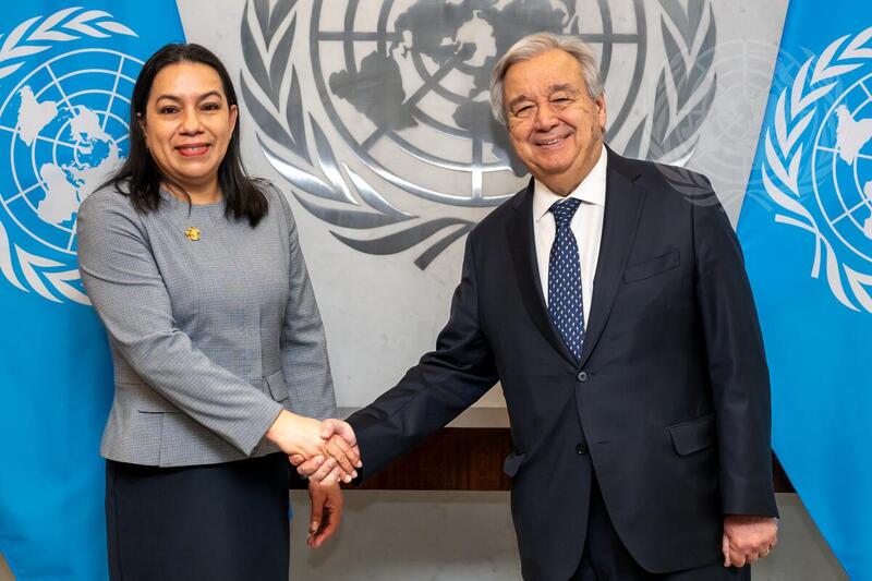 Secretary-General Meets with President of Security Council for February