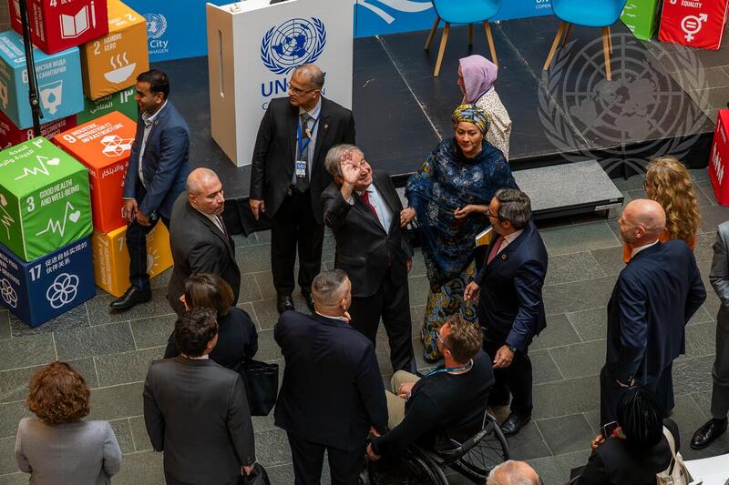 Secretary-General Addresses Personnel at UN City Copenhagen Townhall