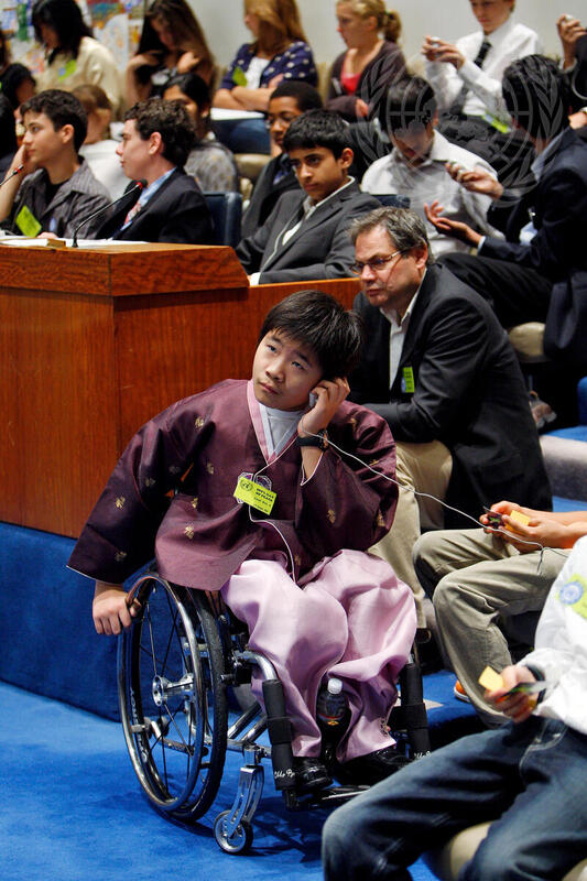 Students Participate in International Peace Day Conference