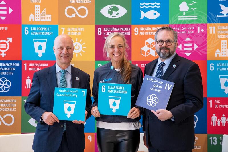 SDG Media Zone: Running the World Blue
